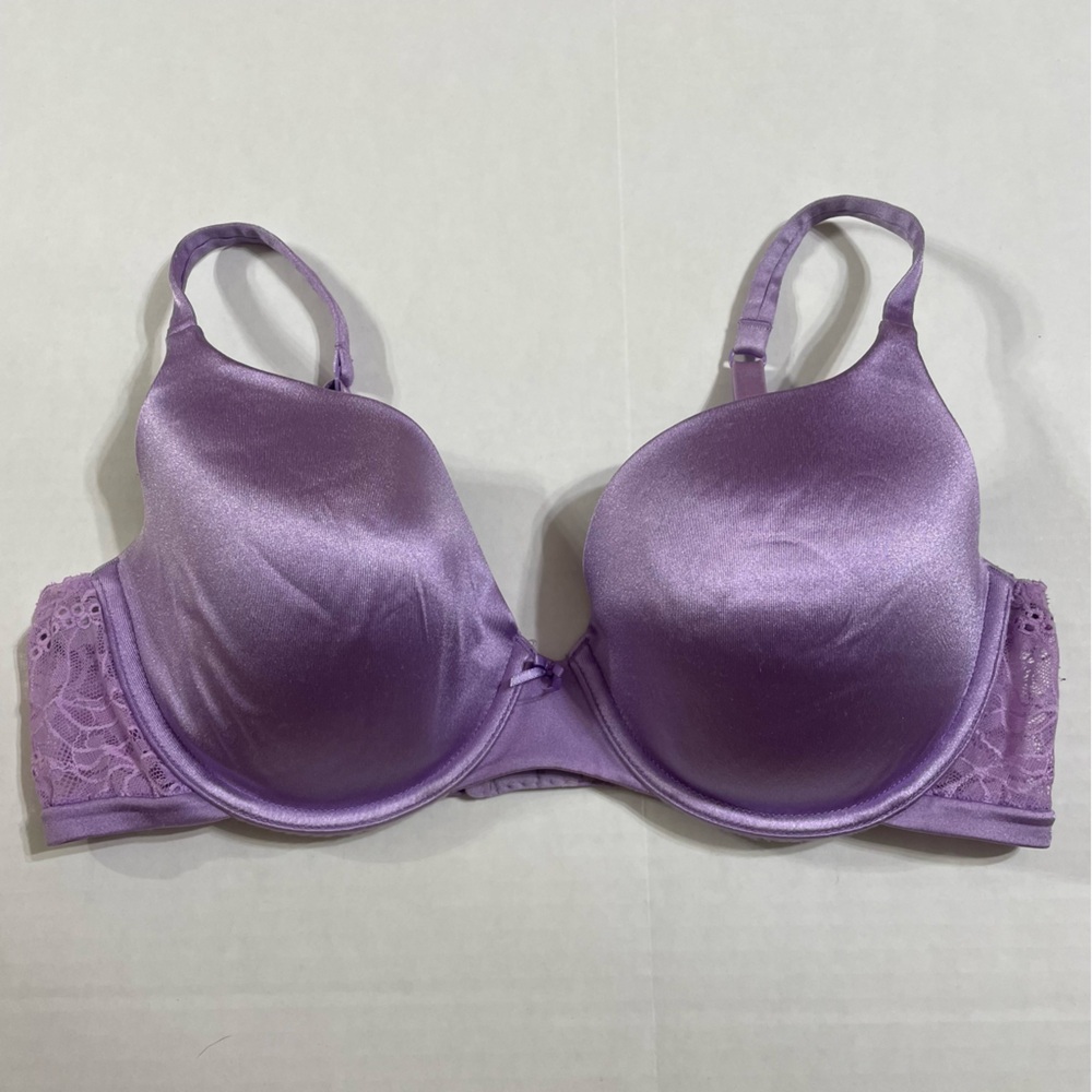 Victoria's Secret Dream Angels lined demi lavender lace 36C